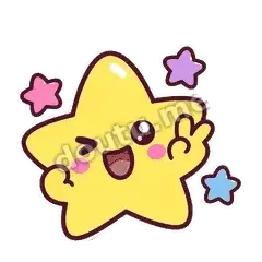 耶 - 闪闪星星糖表情