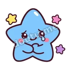 我没事 - 闪闪星星糖表情