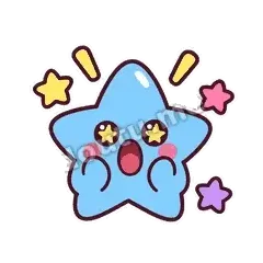 哇塞 - 闪闪星星糖表情