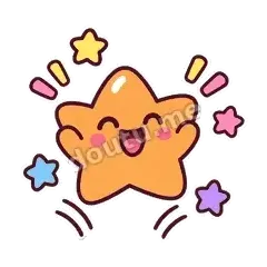 666 - 闪闪星星糖表情