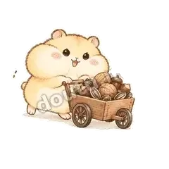 囤粮过冬 - 小仓鼠第二弹表情