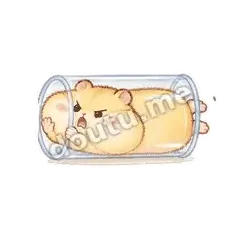 卡在管子里 - 小仓鼠第二弹表情