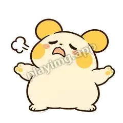 都行都行 - 饭团小鼠兔表情