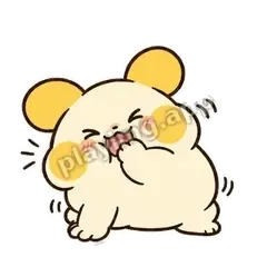 笑得我抖 - 饭团小鼠兔表情