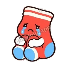 呜呜呜 - 圣诞小袜子表情