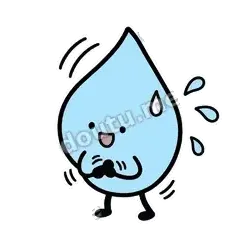 好的好的 - 一滴汗表情