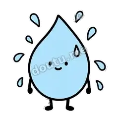 汗流了 - 一滴汗表情