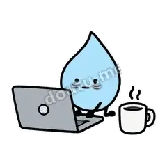 加班中 - 一滴汗表情