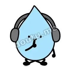 开会中 - 一滴汗表情