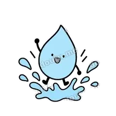 到了 - 一滴汗表情