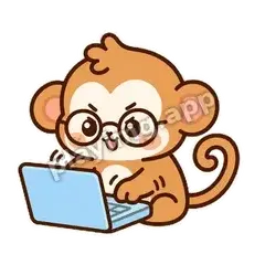 处理中 - 蜜橘小灵猴表情