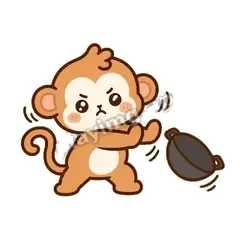 这锅不背 - 蜜橘小灵猴表情