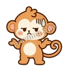 无语了 - 蜜橘小灵猴表情