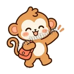 到家啦 - 蜜橘小灵猴表情