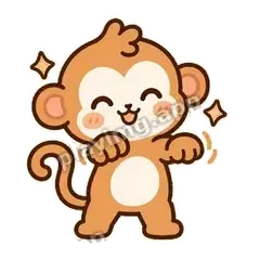 辛苦啦 - 蜜橘小灵猴表情