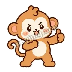 我挺你 - 蜜橘小灵猴表情