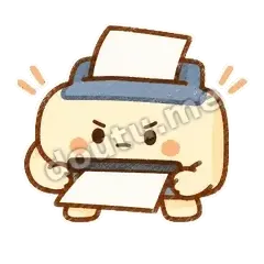 正在出这版 - 卡卡打印机表情
