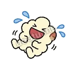 哈哈哈 - 炸开爆米花表情