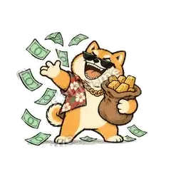 有钱任性 - 土味柴犬表情