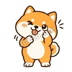 吐舌头 - 小柴犬第二弹表情