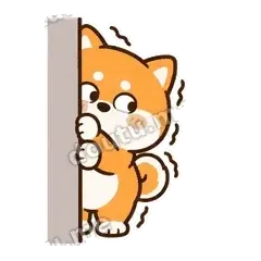 好可怕 - 小柴犬第二弹表情