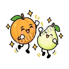 蹦迪 - 暖杏阿伴第二弹表情