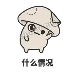 什么情况 - 歪盖小蘑菇表情