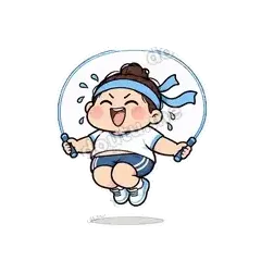 跳绳 - 减肥健身表情