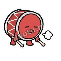 叹气 - 哈哈小鼓表情