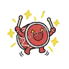 Excited - 哈哈小鼓表情