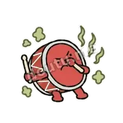 嫌弃 - 哈哈小鼓表情