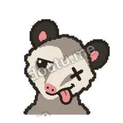 演不下去 - 装死负鼠表情