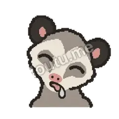 睡着了 - 装死负鼠表情