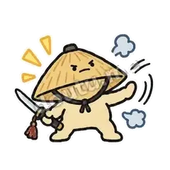 闲人退散 - 侠客小斗笠表情