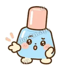 快讲后续 - 指甲油点点奶油手绘版表情