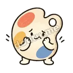 嘴角打架 - 五味小调色盘表情