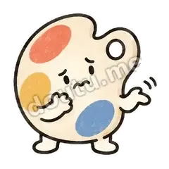 心情复杂 - 五味小调色盘表情