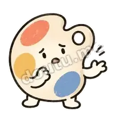 不知咋说 - 五味小调色盘表情