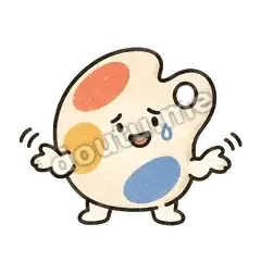 哭笑不得 - 五味小调色盘表情