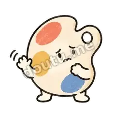 我没不开心 - 五味小调色盘表情
