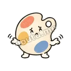 说不上来 - 五味小调色盘表情