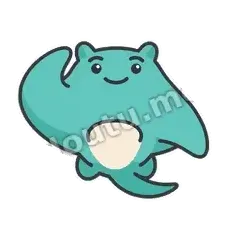 收到 - 松弛小蝠鲼表情