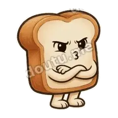 哼 - 回弹小吐司表情