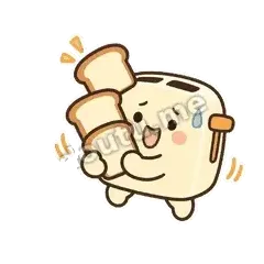 热情过载 - 慌慌吐司机表情