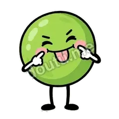 嘴角归我管 - 豌豆皮皮表情