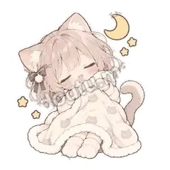洗洗睡吧 - 猫猫女孩第二弹表情