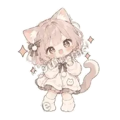 加油加油 - 猫猫女孩第二弹表情
