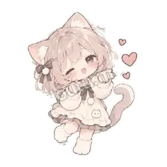 给你个眼神 - 猫猫女孩第二弹表情