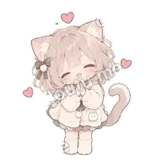蟹蟹 - 猫猫女孩第二弹表情