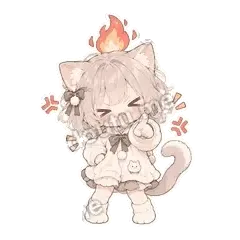 别惹我 - 猫猫女孩第二弹表情